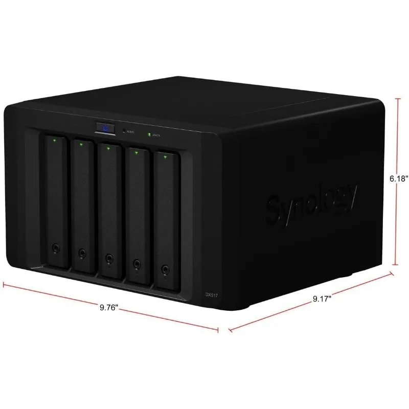 وحدة توسيع POPULAR 5bay DX517 (بدون أقراص) 157 مم × 248 مم × 233 مم