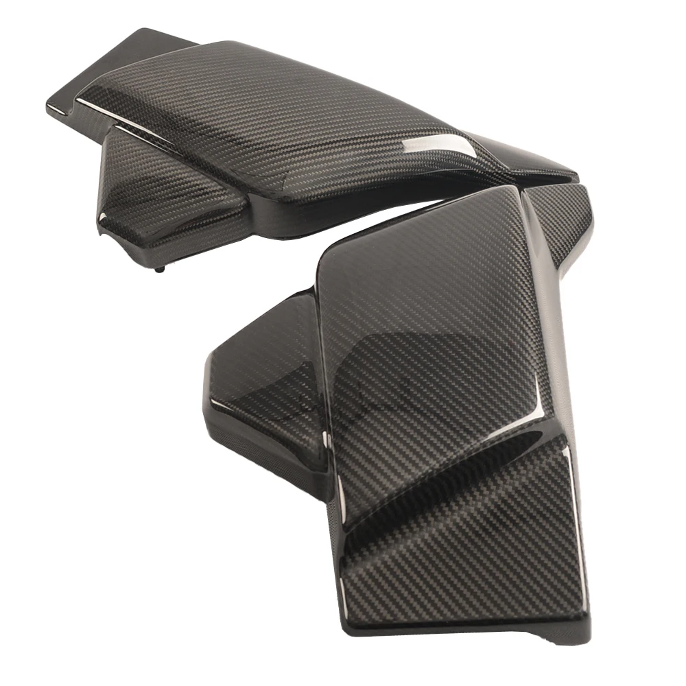 오토바이 액세서리 투어링 글라이드 스트리트 글라이드 2023.5-2025 용 3K 순수 탄소 섬유 배터리 커버 New