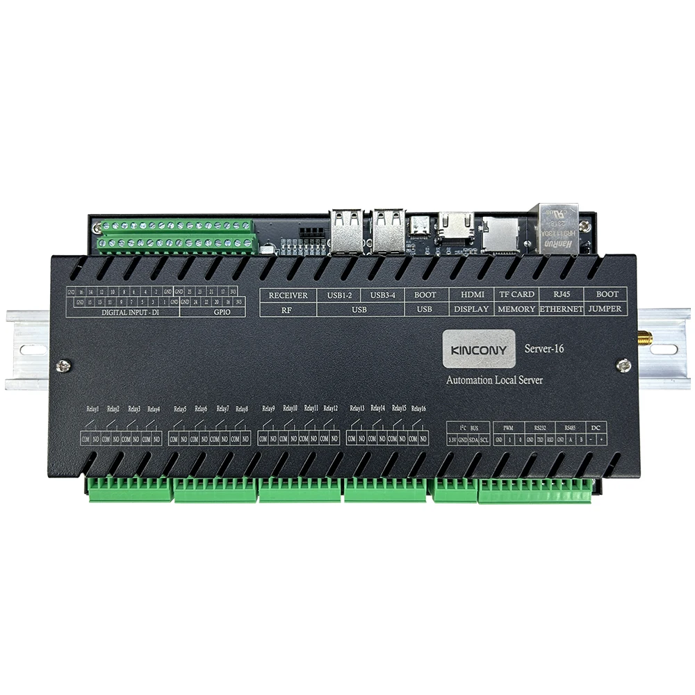 Server IoT per l’Automazione Domestica: Recensione Pratica del KinCony Server-16 con Raspberry Pi CM4