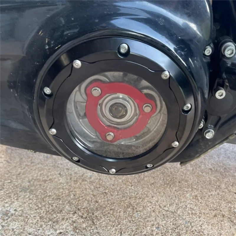 Motorcycle Derby Cover Clutch Cover For Road Glide, Road King, Street Glide, Electra Glide, Ultra, CVO Models-ABQA