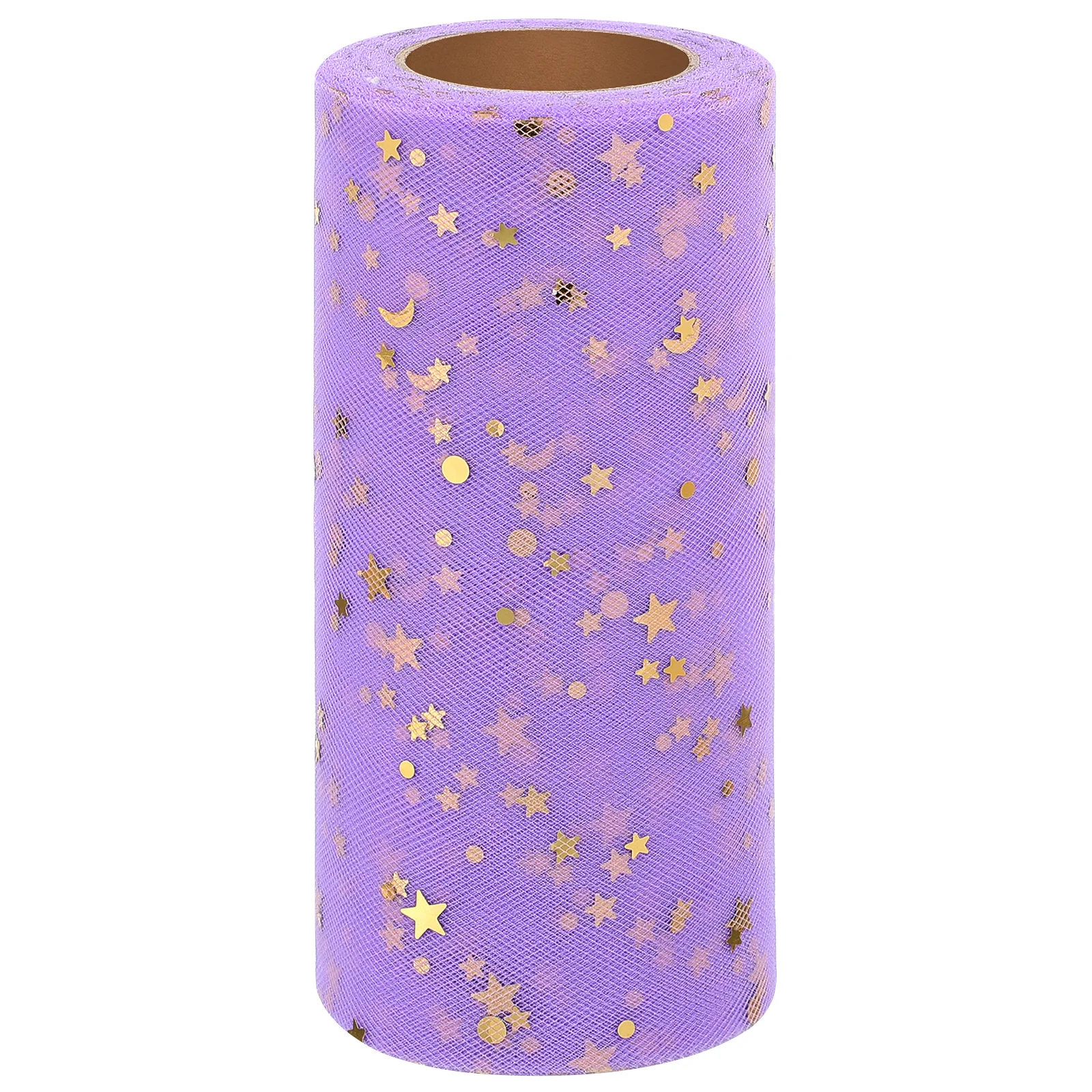 

2280x15cm Premium Light Purple Table Skirt with Sequins Gauze Design for Party Wedding Desk Decoration Reusable Stylish Event