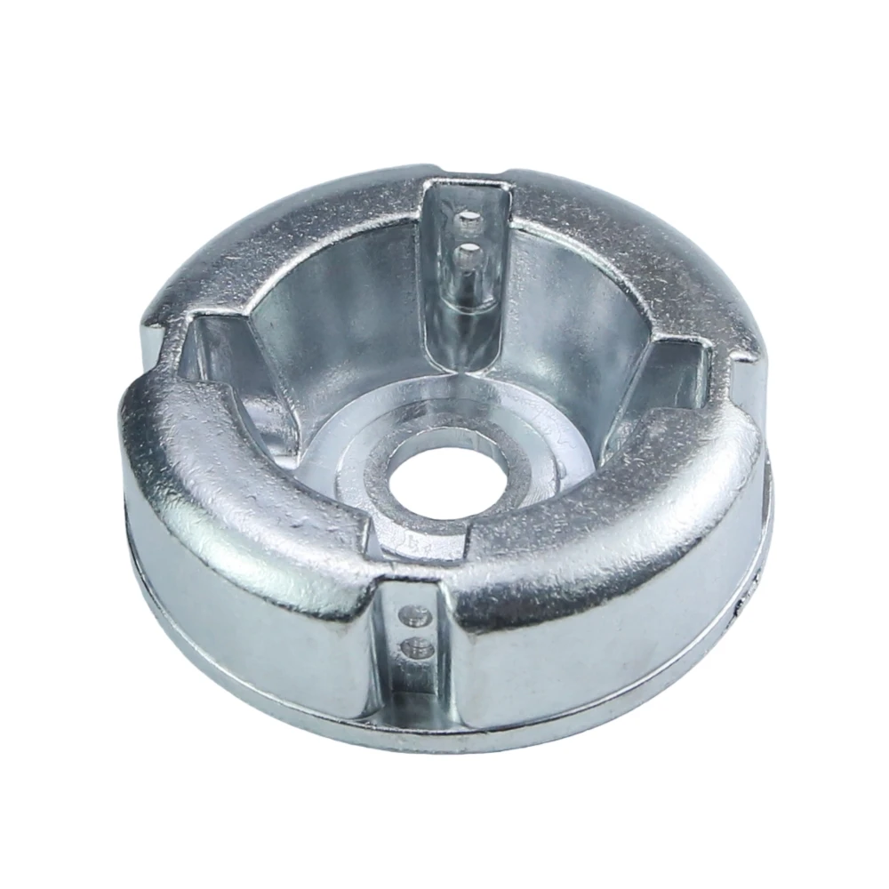 

Universal Aluminum Alloy 4 Line Grass Trimmer Head 15mm 58 Bore Brush Cutter Head Replacement Nylon Cutting Line For Lawn Mower