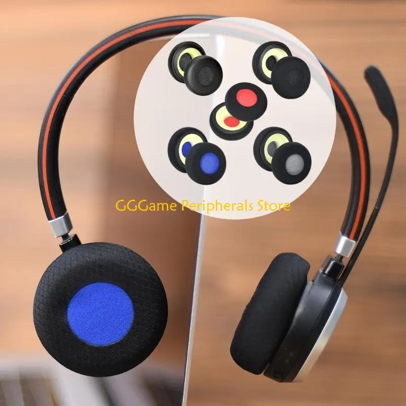 

U55B Premium Ear Cushions For SC30 SC60 SC45 SC75USB MS Headsets Earpads Improved Music Experience Long Last Comfort