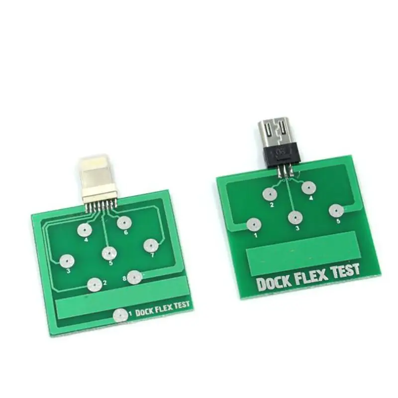 Scheda di prova del connettore della presa di tipo C / IOS / Andorid con scheda PCB, Test di ricarica della batteria della scheda Micro della spina di coda di rilevamento
