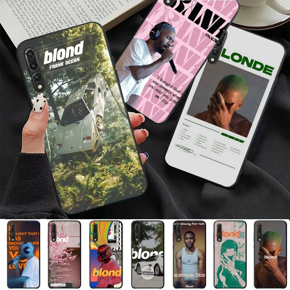 Hit Singer F-Frank O-Ocean B-Blond Phone Case For Huawei P 8 9 10 20 30 40 50 Pro Lite Psmart Honor 10 Lite 70 Mate 20lite