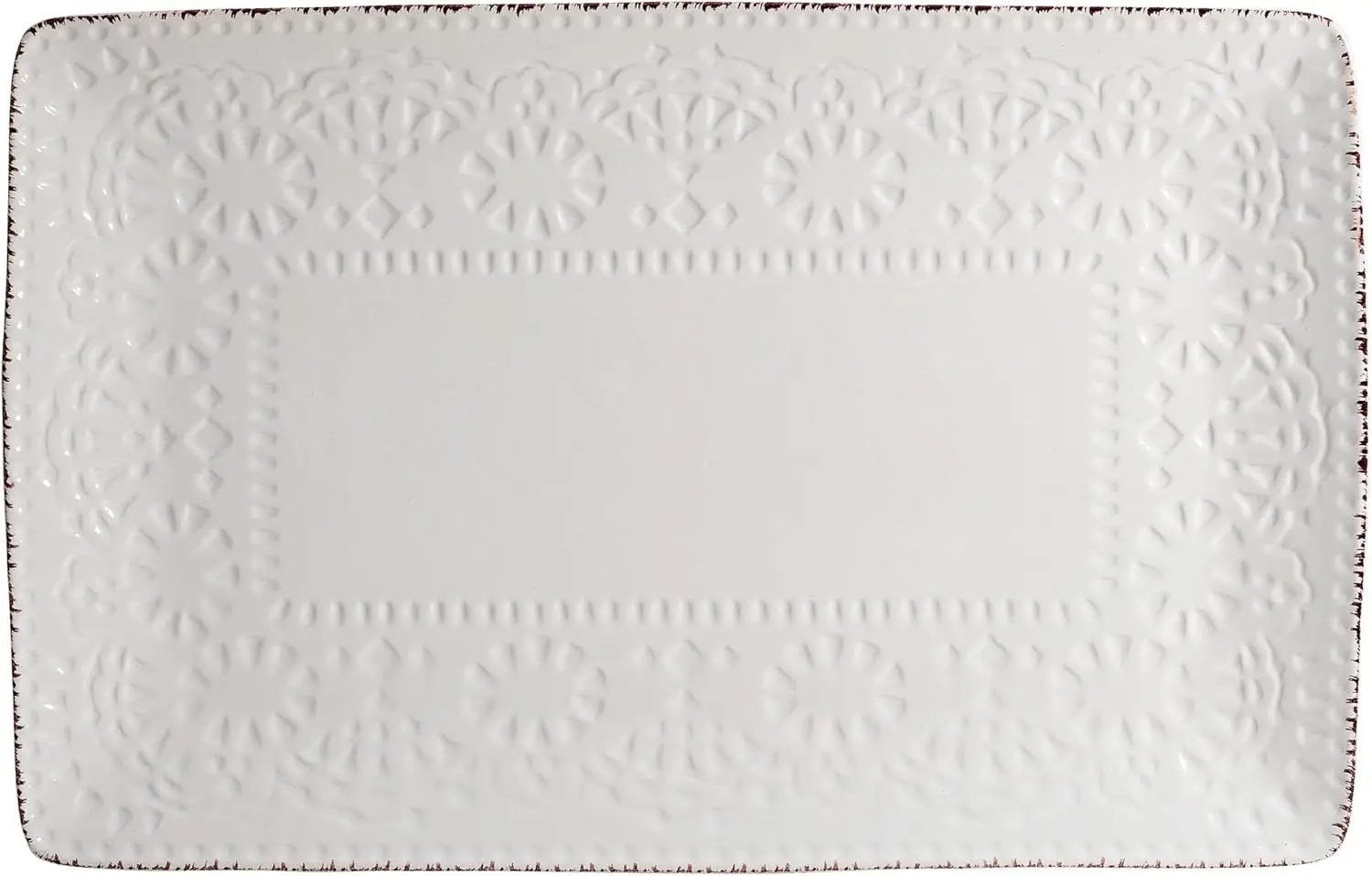 

Chateau Serve Platter, 14.25 Inch, Blue and White,Cream