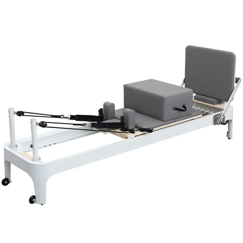Pilates core bed aluminum alloy small white bed yoga studio home Pilates five-piece