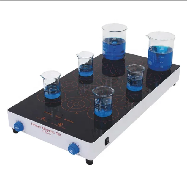 

Small Chemistry Laboratory Equipment Magnetic Stirrer - Multiple Heating Type Constant Temperature Electromagnetic