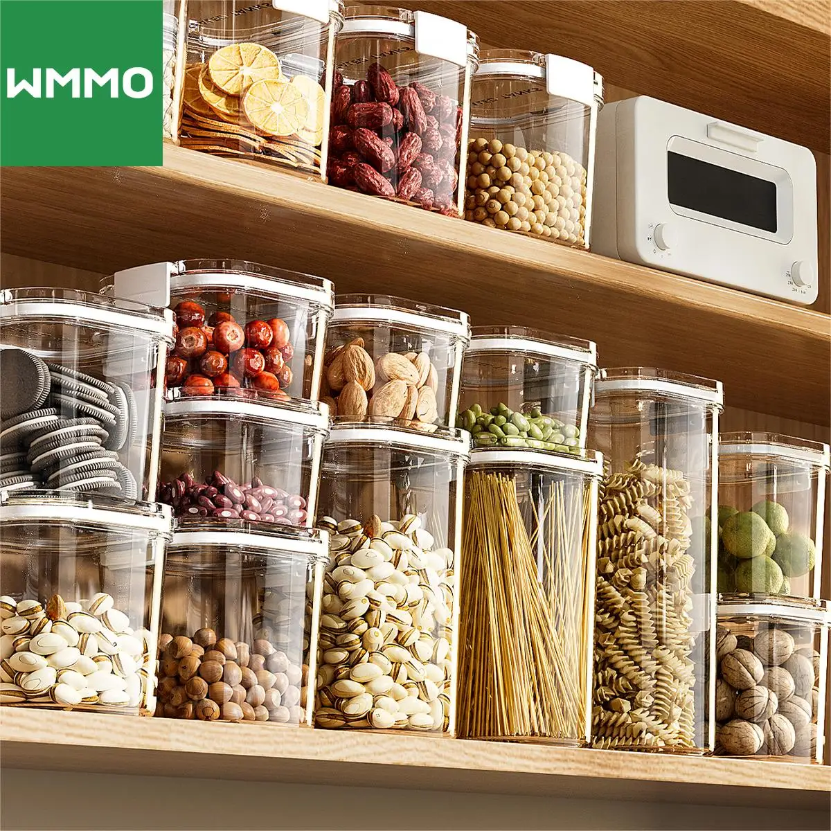 WMMO Fresh-keeping box, High-sealing Food Preservation for Grain, Snacks, Indoor Food Storage and Outdoor Picnic Storage Boxes