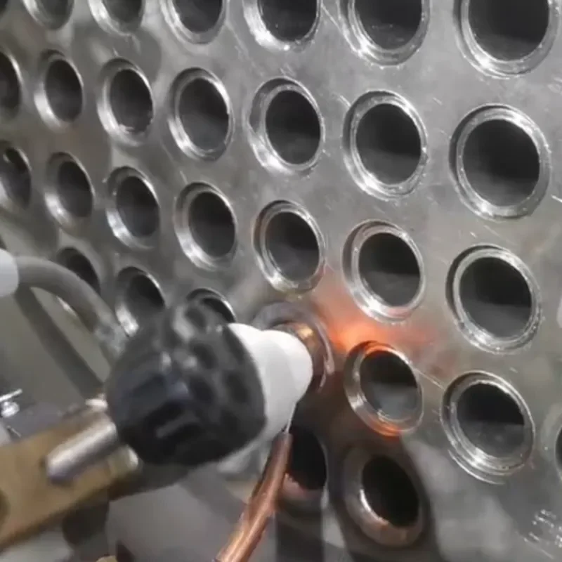 PT40 TIG Head With FXT20 Power And 12 To 38MM Tube Diameter Range For Boiler Economizer Tube To Tubesheet Seal Welding