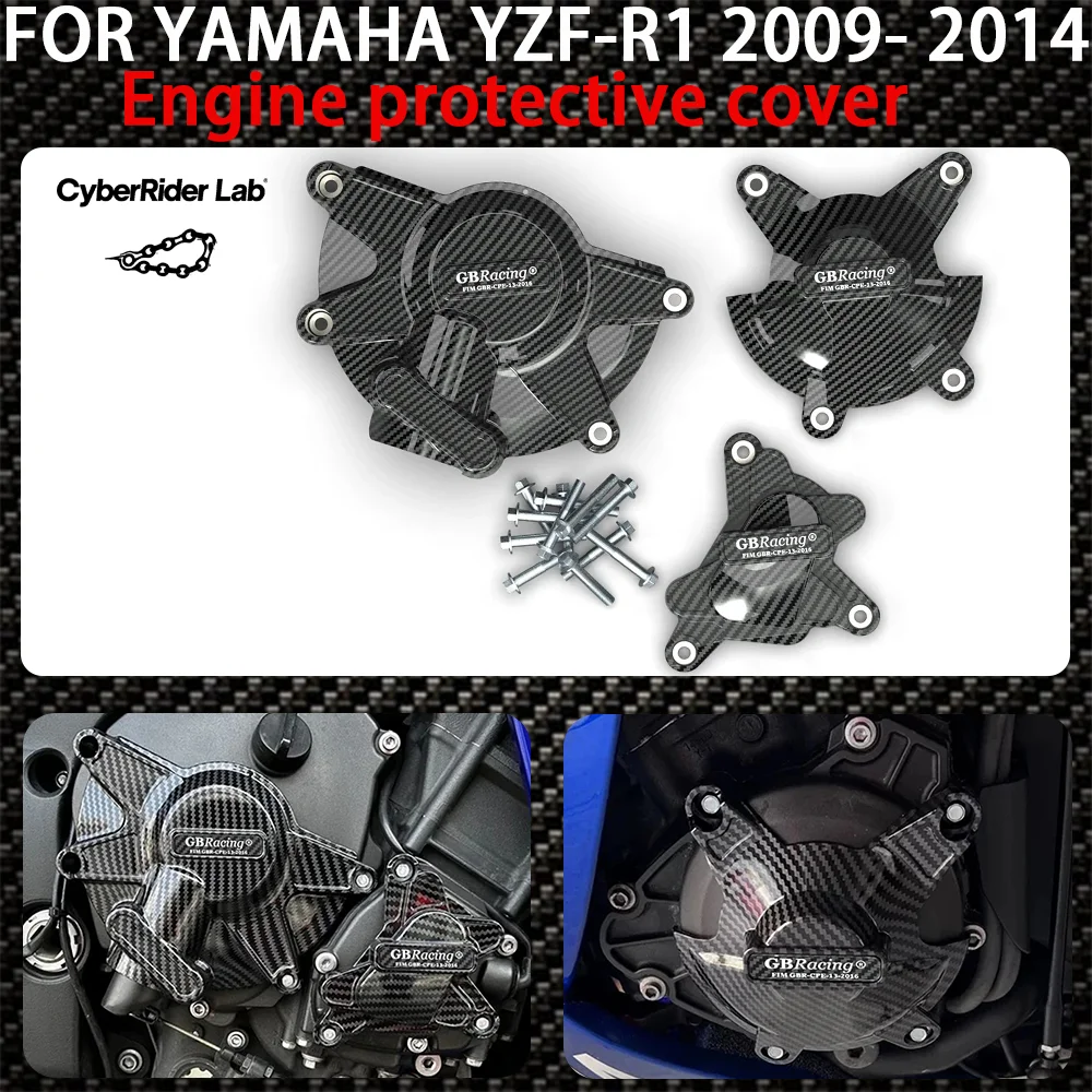 

YZF-R1 Engine hood protector device For YAMAHA YZF R1 2014 2009 2010 2011 2012 2013 Motorcycle engine hood cover anti-drop cover