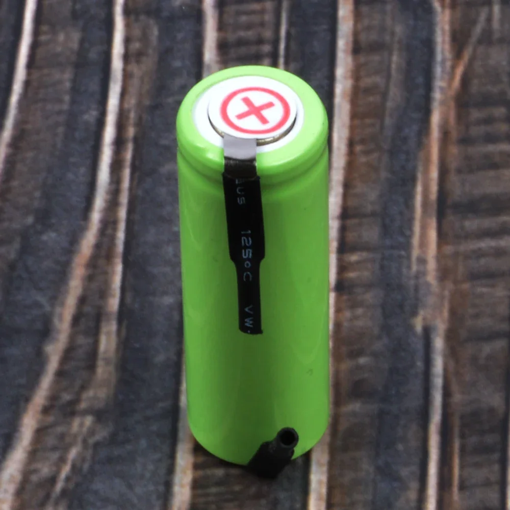 Сменный аккумулятор для электрической зубной щетки Braun Oral B, 1,2 в, 39 мм x 14 мм, батареи для очищающего прибора Philips