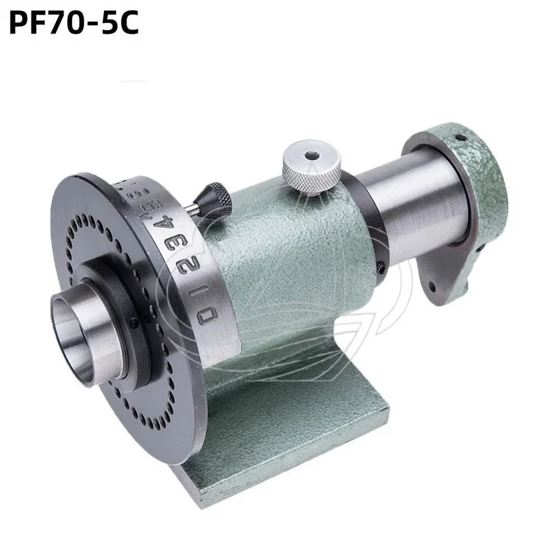 5C Collet Indexing Fixture PF70-5C, Universal Machine Tool Holder for Milling & Grinding Machines Fits 2/3/4/5 Inch Chucks