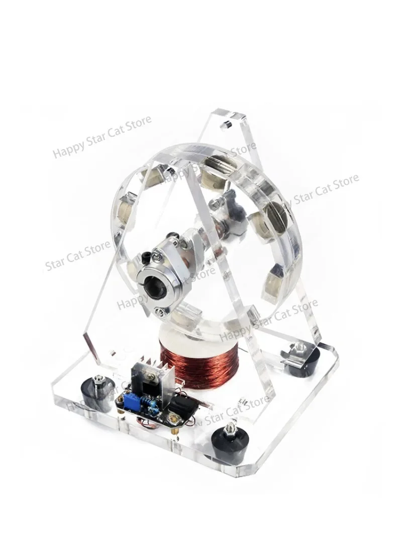 Science and Education Experimental Apparatus Toy Bedini Motor Strong Magnetic Force Brushless Motor Model