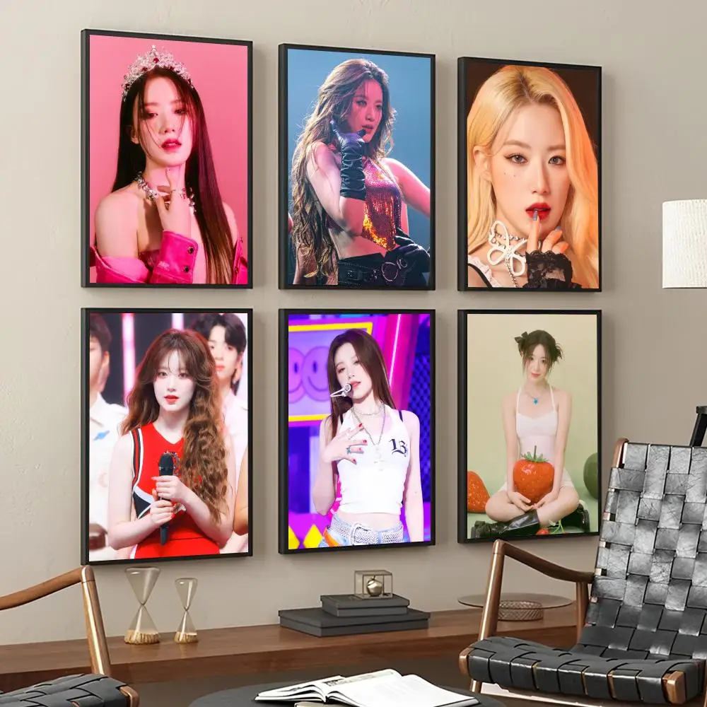 KPOP (G)I-DLE-Yeh Shu-Hua Poster Paper Print Home Living Room Bedroom Entrance Bar Cafe Art Painting Decoration