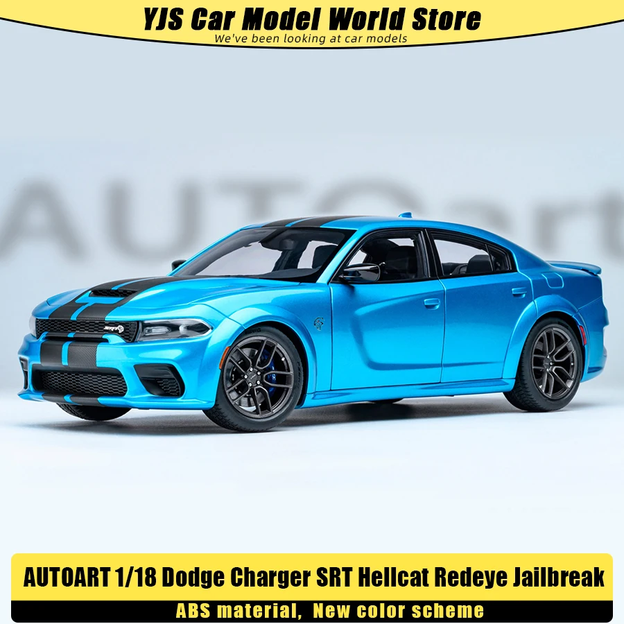 

AUTOART 1/18 Модель автомобиля Dodge Charger SRT Hellcat Redeye Jailbreak. Отправить другу. Для личной коллекции. Статическая модель.