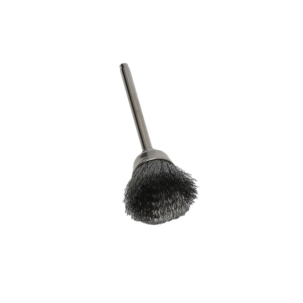 24pcs Brass Brush Steel Wire Wheel Brushes For Metal Surface Cleaning Polishing Brush Rust Removal Rotary Tool Brushes