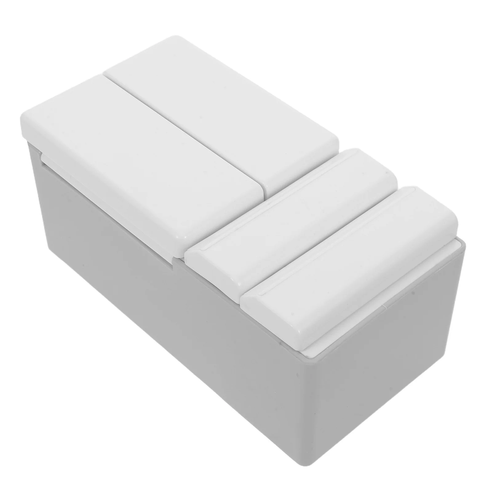 ثلاجة صغيرة واقعية لمطابخ بيت الدمى مع أبواب مزدوجة وظيفية وإعداد مدمج في غرفة اللعب التظاهري