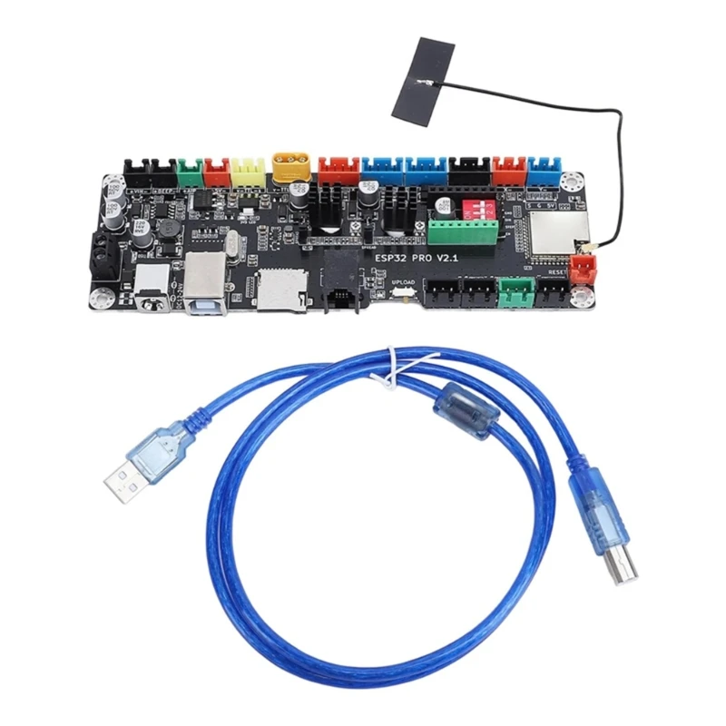 ESP32 V2.1 PCB Mainboard for Engraving Machines, ESP32 V2.1 with TMC2209 Driver Ensuring Accurate And Quiet Carving 96BA