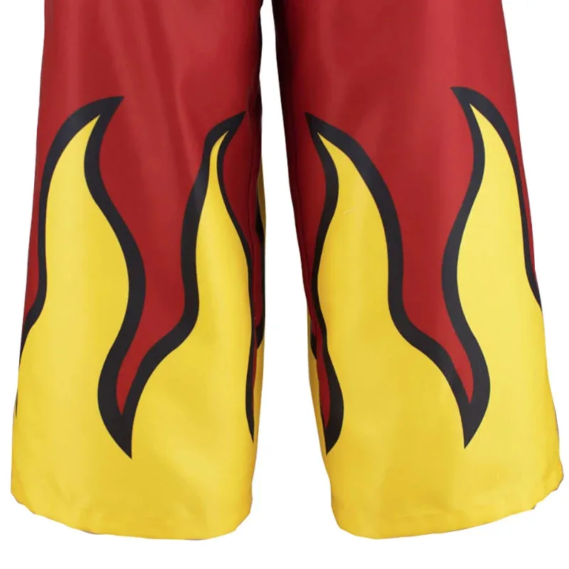 AA★ Cosplay Alosa Cos Anime Role Erza Scarlet Costume Pants White Tube Tops Red Cool Set Wig New 2025