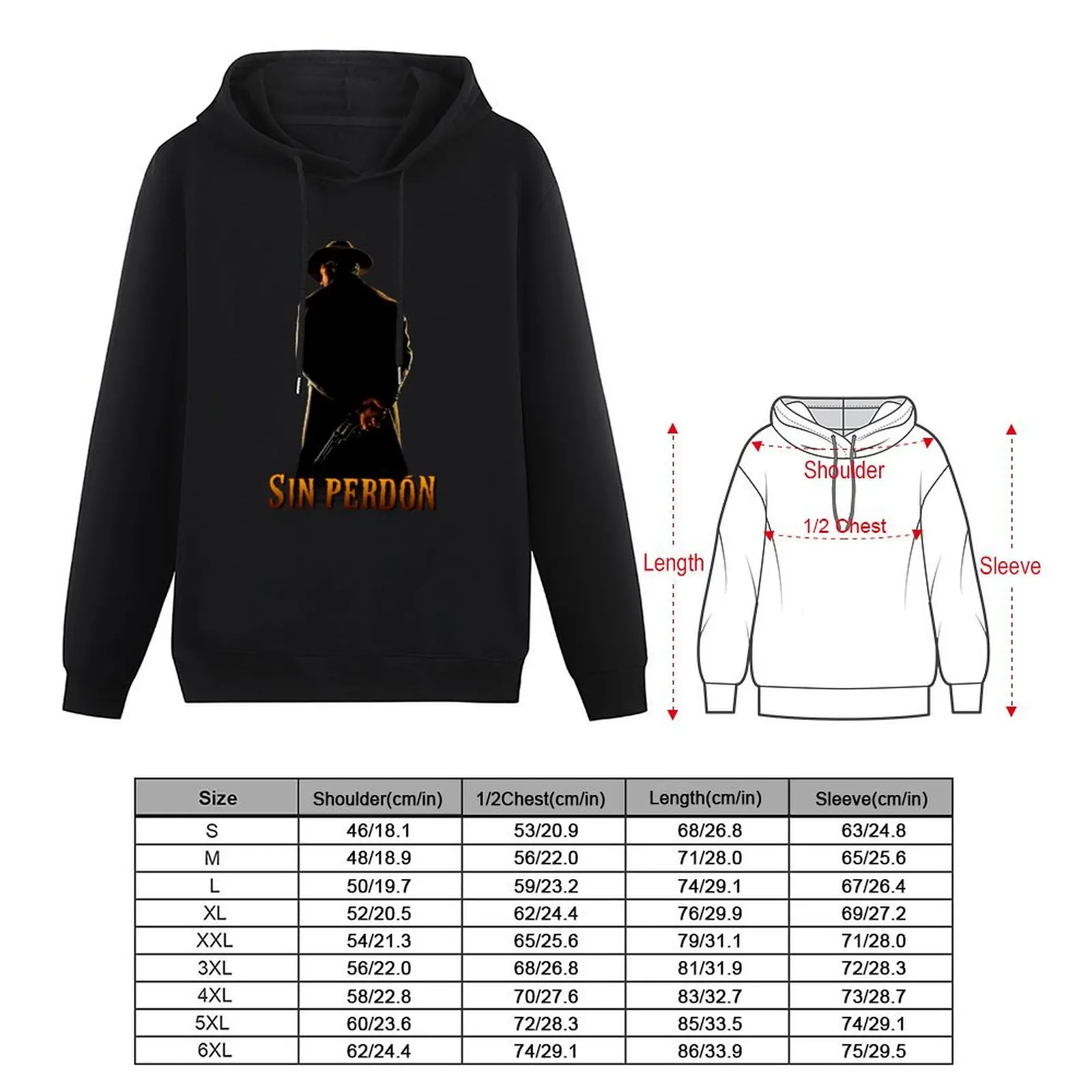 Sin Perdón Pullover Hoodie fashion men mens clothing mens hoodies