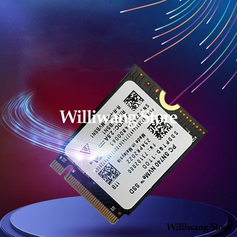 الأصلي الرقمي SN740 2T 2230 M2 محرك الحالة الصلبة 2T PCIE4.0 NVMe M.2 القرص الصلب SSD 2 تيرا بايت محمول سطح المكتب محرك الحالة الصلبة