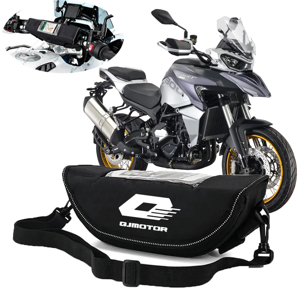 

Motorcycle Accessories handlebar travel navigation bag for QJMOTO QJ SRT 800 800X 800SX SVT 650 X SRT700 SRT 800 700 650 550