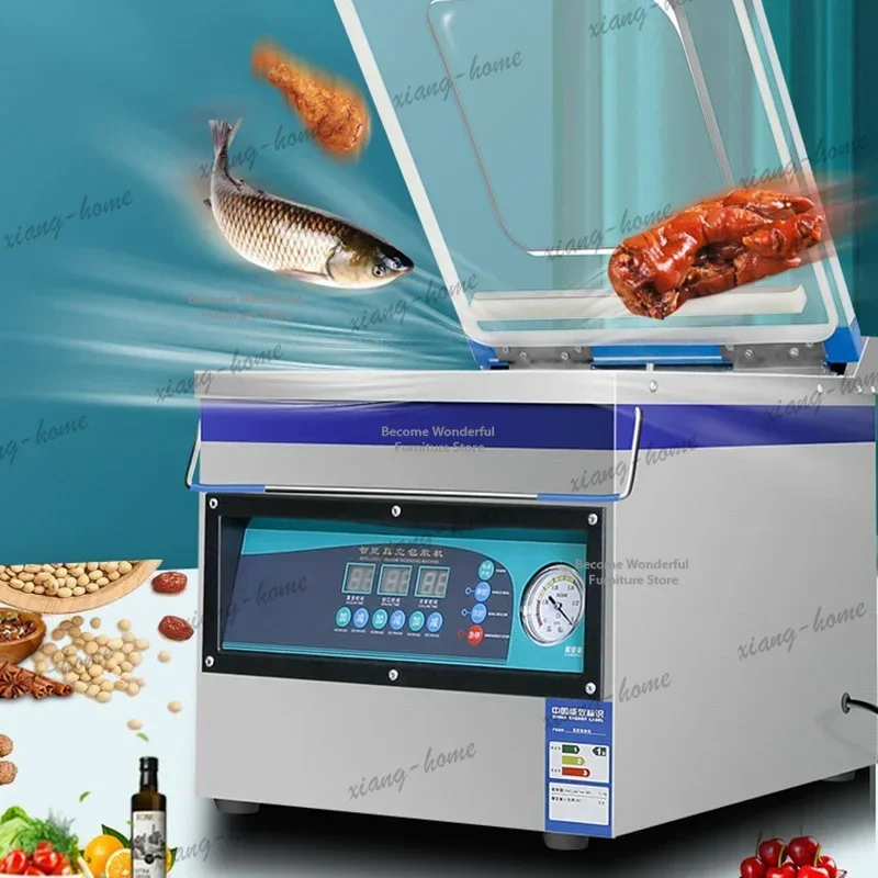 YJ Nordic High‑end Food Vacuum Packer Restaurant Automatic Fresh‑keeping Vacuum Packing Rice Brick Vacuum Sealer FYPM