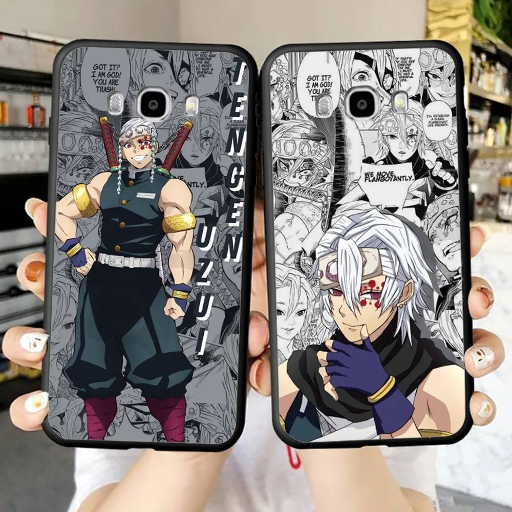 Demon Slayer Uzui Tengen Phone Case For Samsung J 7 Plus 7core J7 Neo J6 Plus Prime J6 J4 J5 Mobile Cover