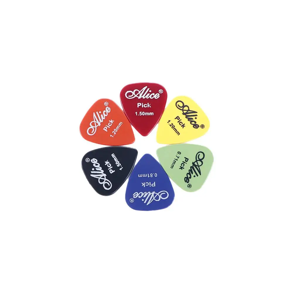 Multiple Color Light Weight Acoustic ABS 1 Box Guitar Accessories Mediator Plectrum Guitar Picks