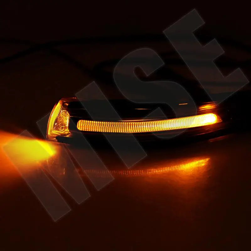 Auto Side Rearview Mirror LED Turn Signal Lamp Car Flashing Light For Hyundai Santa Fe Sport IX45 3.0 2014 2015 2016 87613 2W000