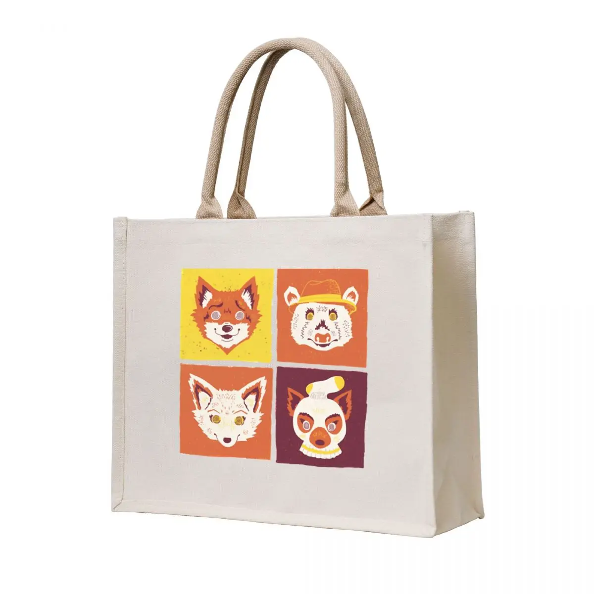 

Mens My Favorite fantastic mr. fox family on a motorbike Cute Gifts Tote Bag Gift bag Canvas bag free delivery bags