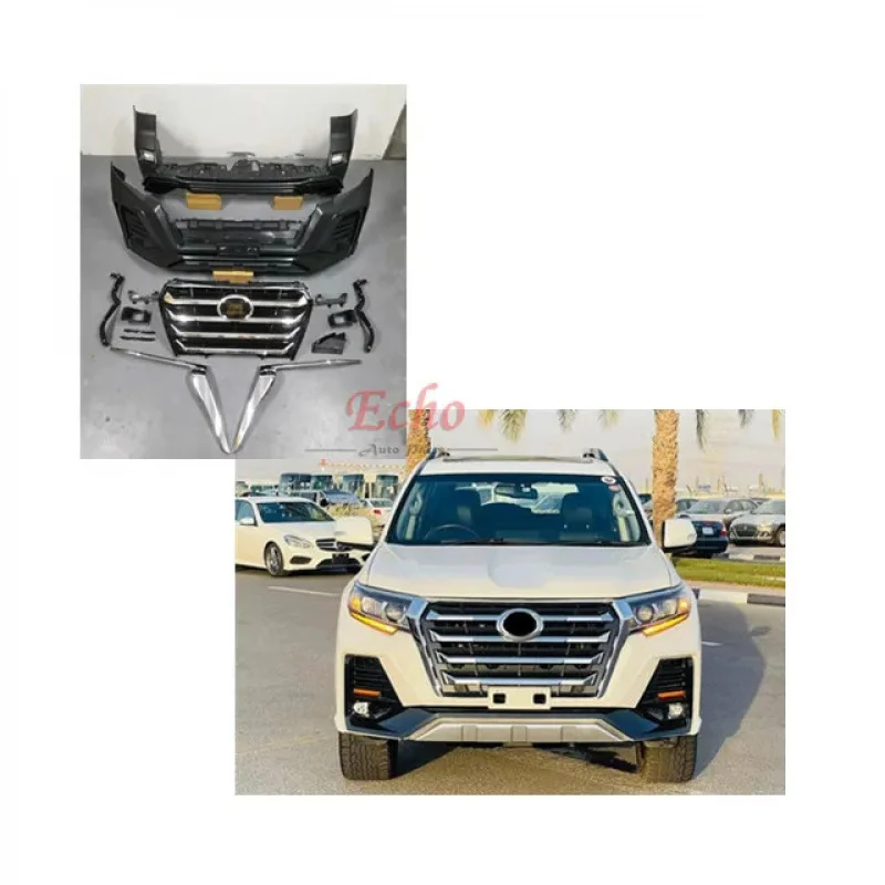 

Стиль LAND CRUISER 2018-On. Передний и задний бампер для Fj150. Комплект для тела Policeman Prado в S