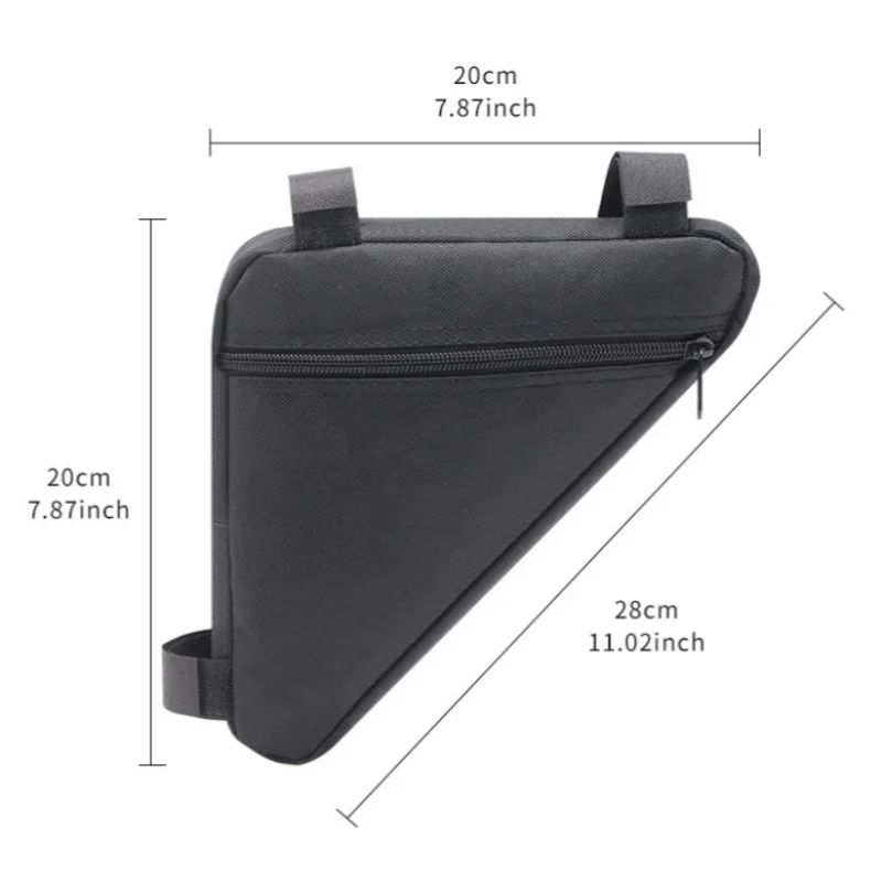 Bicycle Triangle Bag Bicycle Front Frame Handlebar Waterproof Cycling Bags Bike Parts