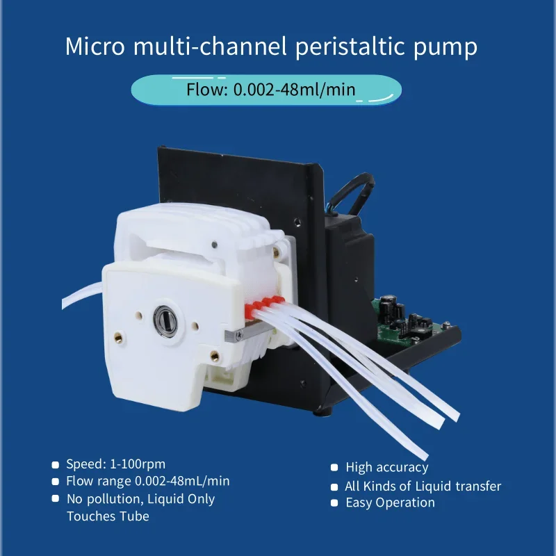 Ditrontech Factory Direct sale of the quantitative peristic pump for multi-channel timers in  laboratory