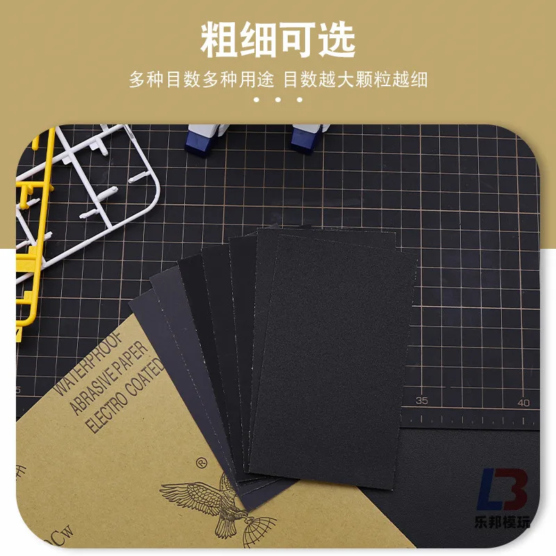Sandpaper Soft Clay Sculpture Handmade BJD Clay Oil Mud Model Making Tool Polishing