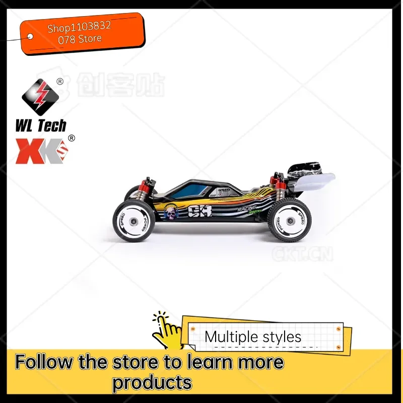 

Wltoys 244016, высокоскоростной радиоуправляемый автомобиль, электрическая игрушечная модель с дистанционным управлением, масштаб 1:24, для конкурентоспособных гонок, рождественский подарок