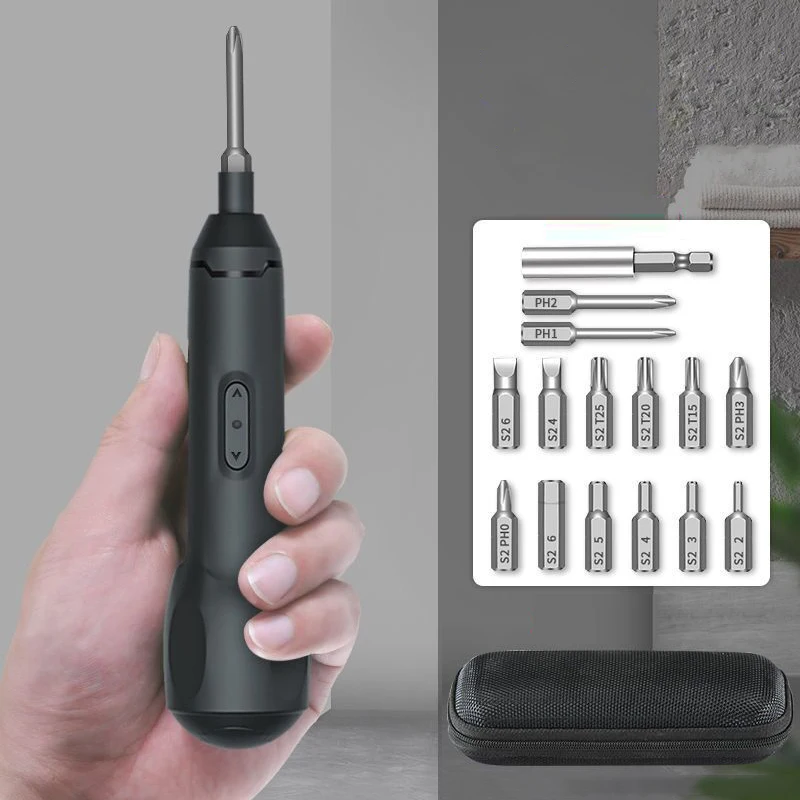 XIAOMI Electric Screwdriver Rechargeable Multifunction Cordless Electric Screwdrivers Manual And Automatic Electric Screw Driver