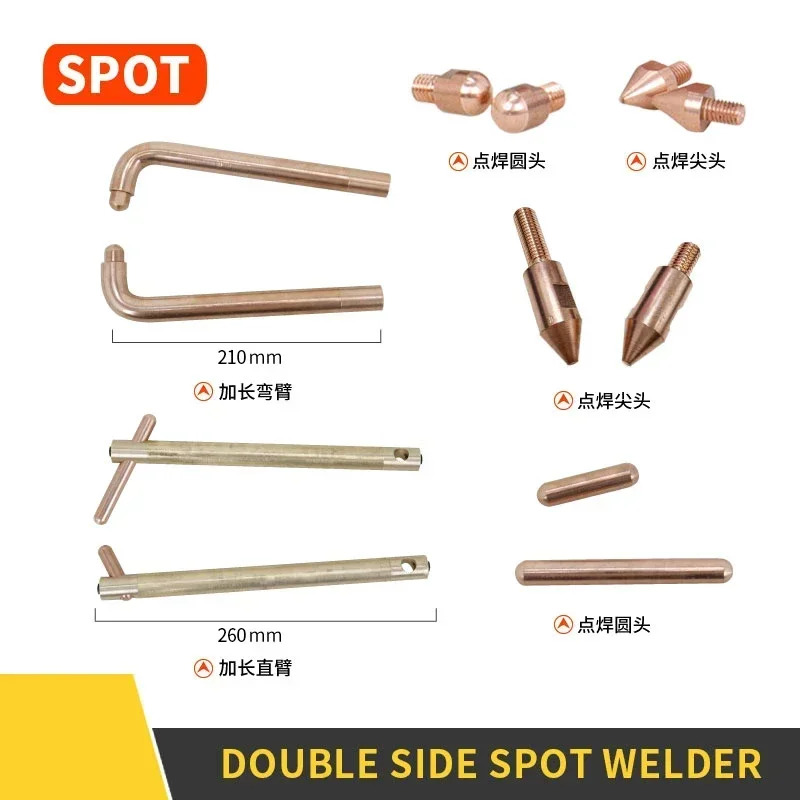 220V Precision Dual-side Spot Welding Machine for Automotive Dent Repair, Handheld Collision Repair Tool AK