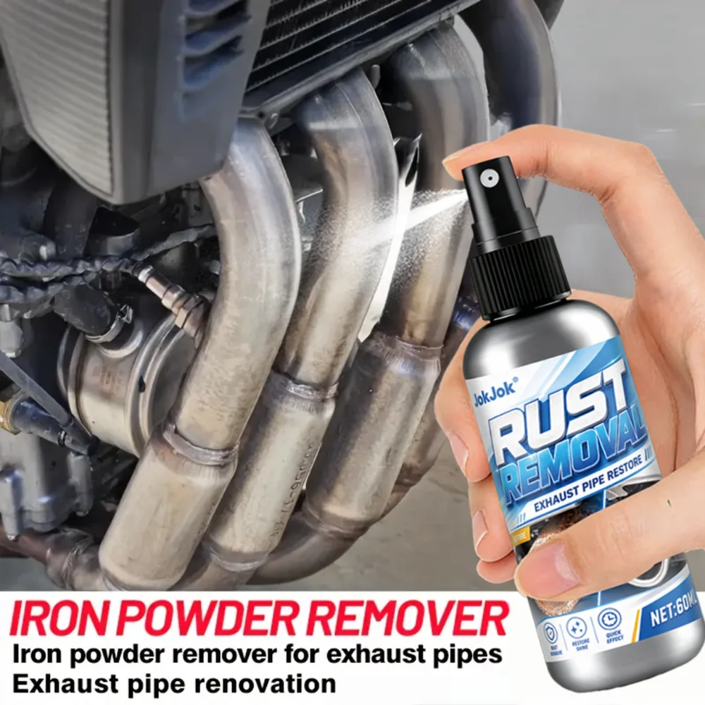 60ML Multi-Functional Rust Remover And Lubricant - Fast Acting, Residue-Free, Spray Formula Suitable for Brake Discs, Exhaust Pi