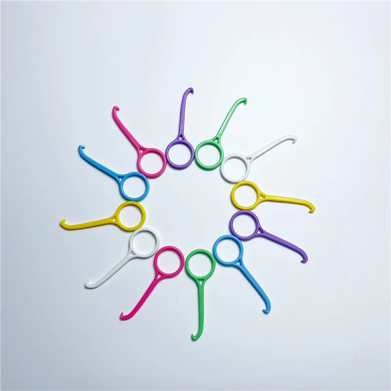30pcs Invisible Braces Remover Retainer Portable Orthodontics Pull Hook Traction Removal Hook Correction Hook Tool