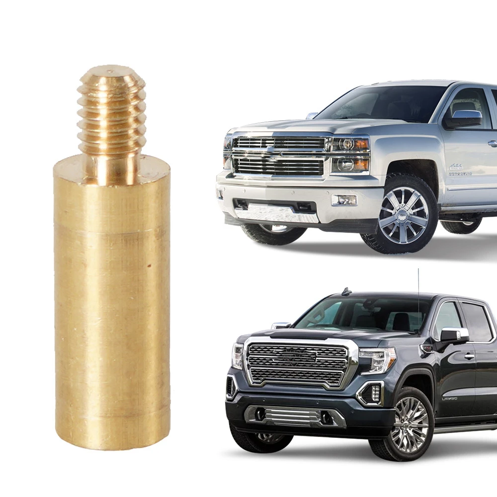 Antenna Adapter 7mm Female To 6mm Male For GMC Sierra & Chevy Silverado 2007-2019 Trucks To Install Short Stubby Bullet Antennas