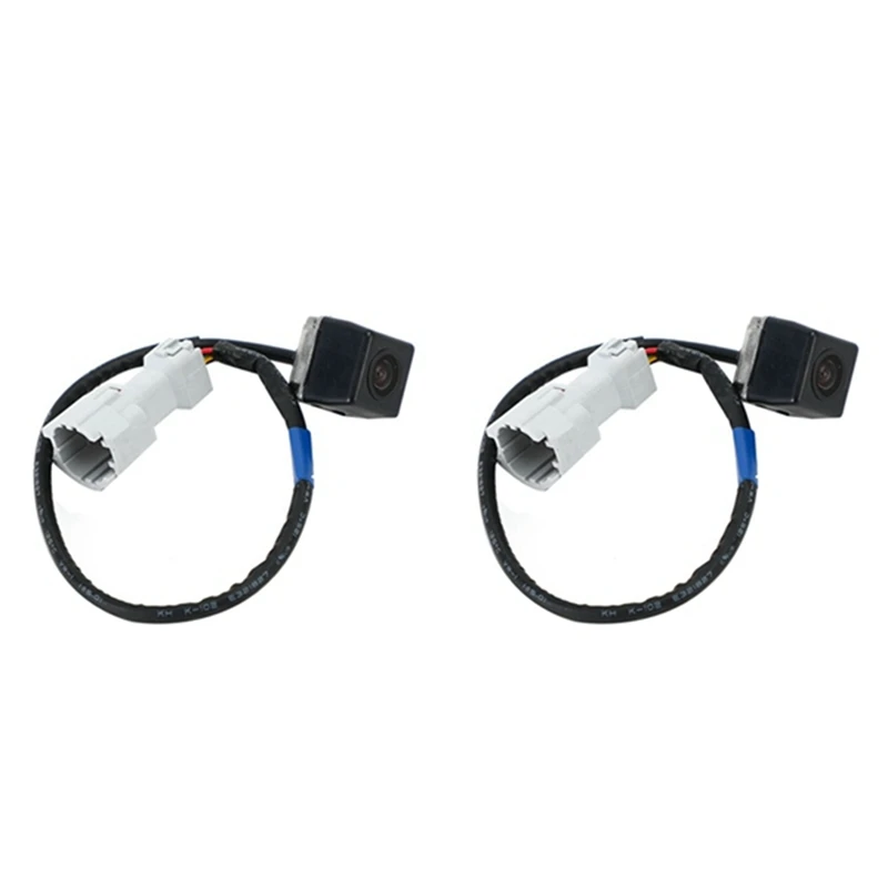 

2Pcs 95760-3Z001 95760-3Z000 3Z102 For Hyundai I40 11-14 Car Rear View Camera Reverse Backup Parking Assist Camera