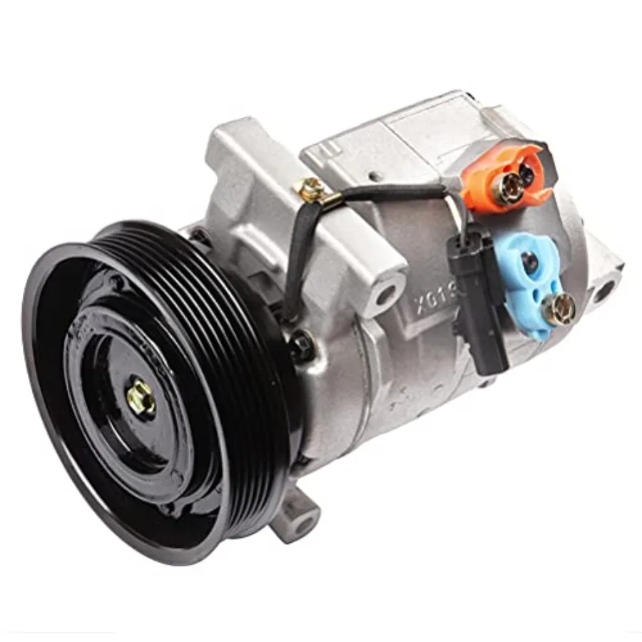 

AC Compressor for Chrysler 300 Dodge Charger Magnum 3.5L 20052006 with Clutch, aluminum housing, black finish, high-efficiency