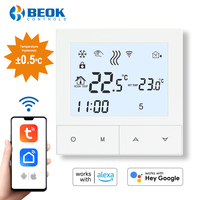 Beok Tuya Wifi Heating Thermostat Smart Home Thermoregulator for Warm Floor Gas Boiler Water Heating Work with Google Alexa