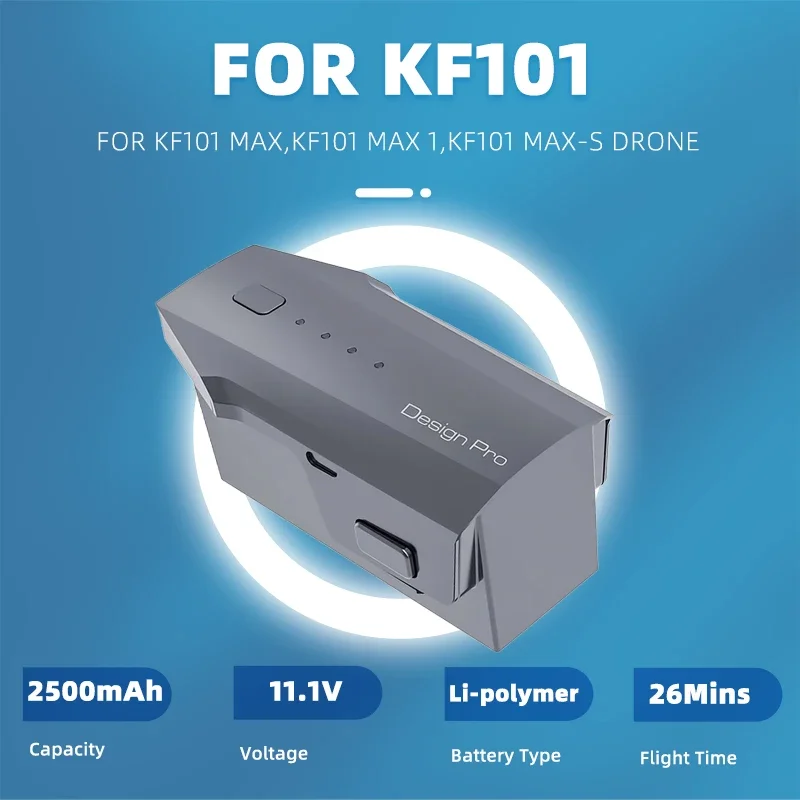 For KFPLAN KF101 Max 1 Drone Battery 11.1V 2500mAh Accessory Uav Parts Replace of KF101 Max-S Intelligent Flying Machine Cells