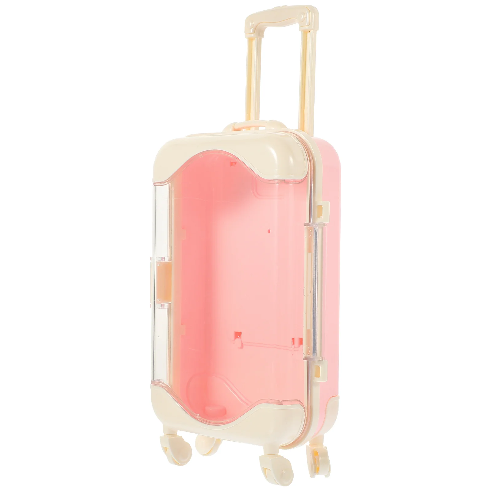 Valise Miniature résistante à l'usure, matériau sûr, Surface lisse, jeu de simulation, valise pour bébé, cadeau d'anniversaire pour fille, Mini maison