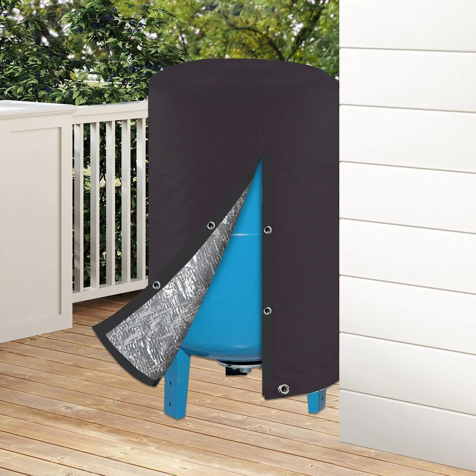 

Чехлы для колодязных насосов для наружного применения, изолированная защита, защита от атмосферных воздействий, защита от ультрафиолета, крышка насоса для полива сантехники