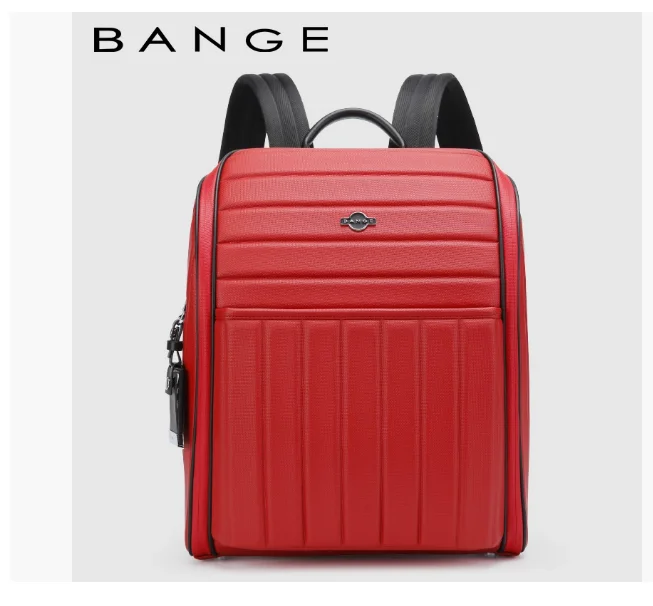 BANGE New Business Men Backpack Men's Premium-Quality Backpack Business Travel Laptop Bag Women  Fashion Backpack Men's  Bag