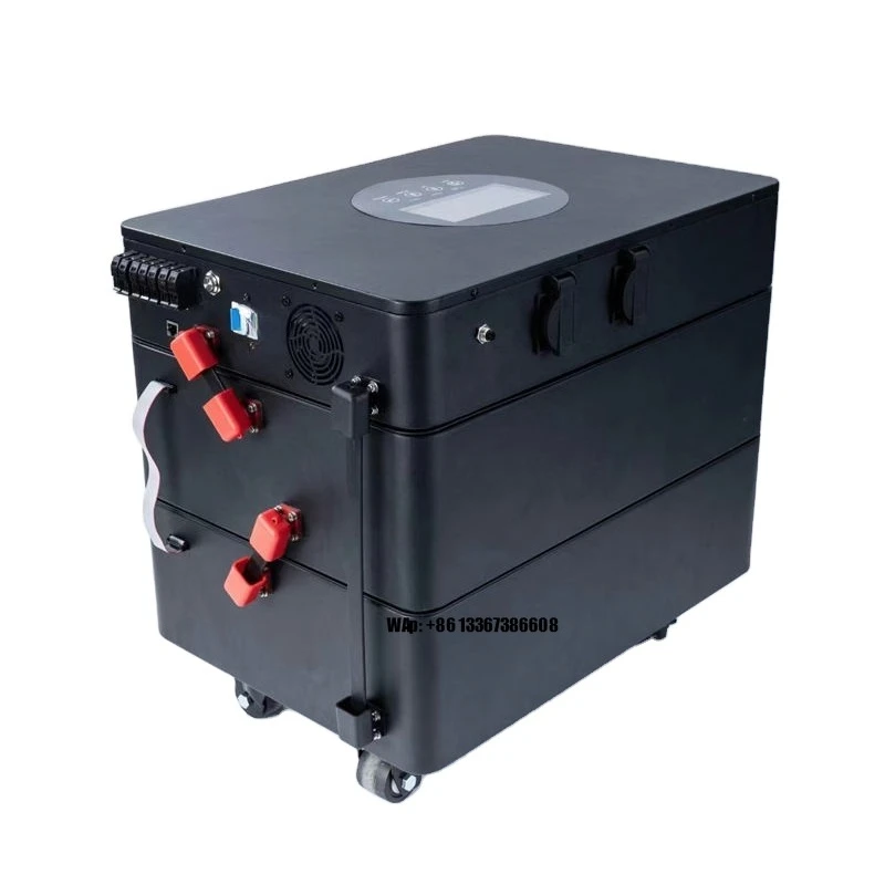 energy storage power supply 48V 230 pure sine wave output 10.4 kWh  backup solar generator system 5000w